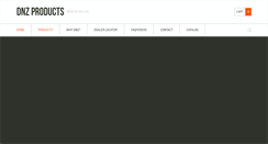 Desktop Screenshot of dnzproducts.com