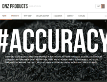 Tablet Screenshot of dnzproducts.com